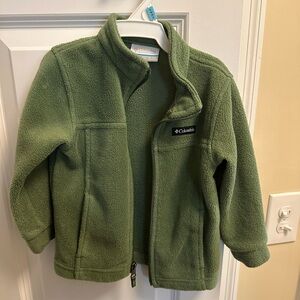 Columbia Olive Fleece Jacket